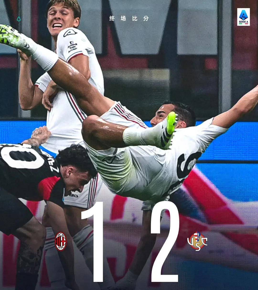 意甲冠军AC米兰在对阵那不勒斯的比赛中获胜，领先排名第二的尤文图斯6分。的简单介绍